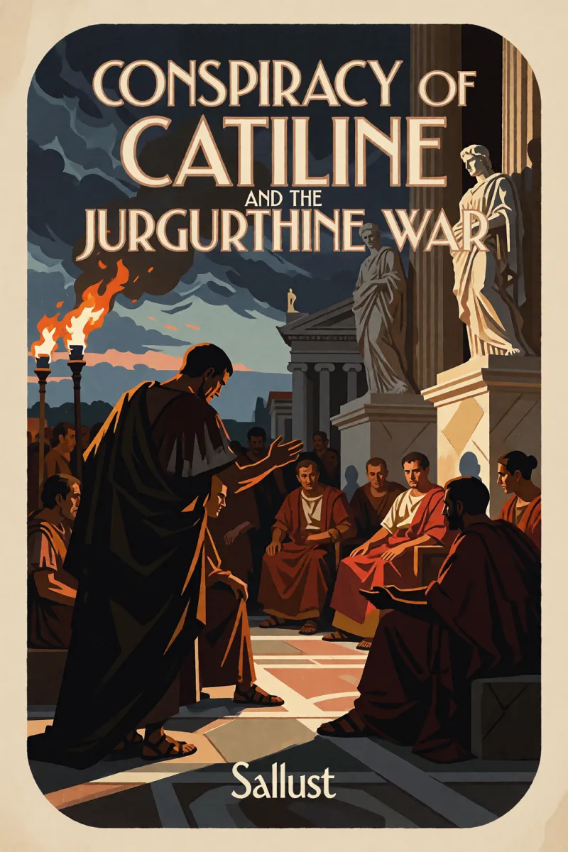 Cover of Conspiracy of Catiline and the Jurgurthine War by Sallust