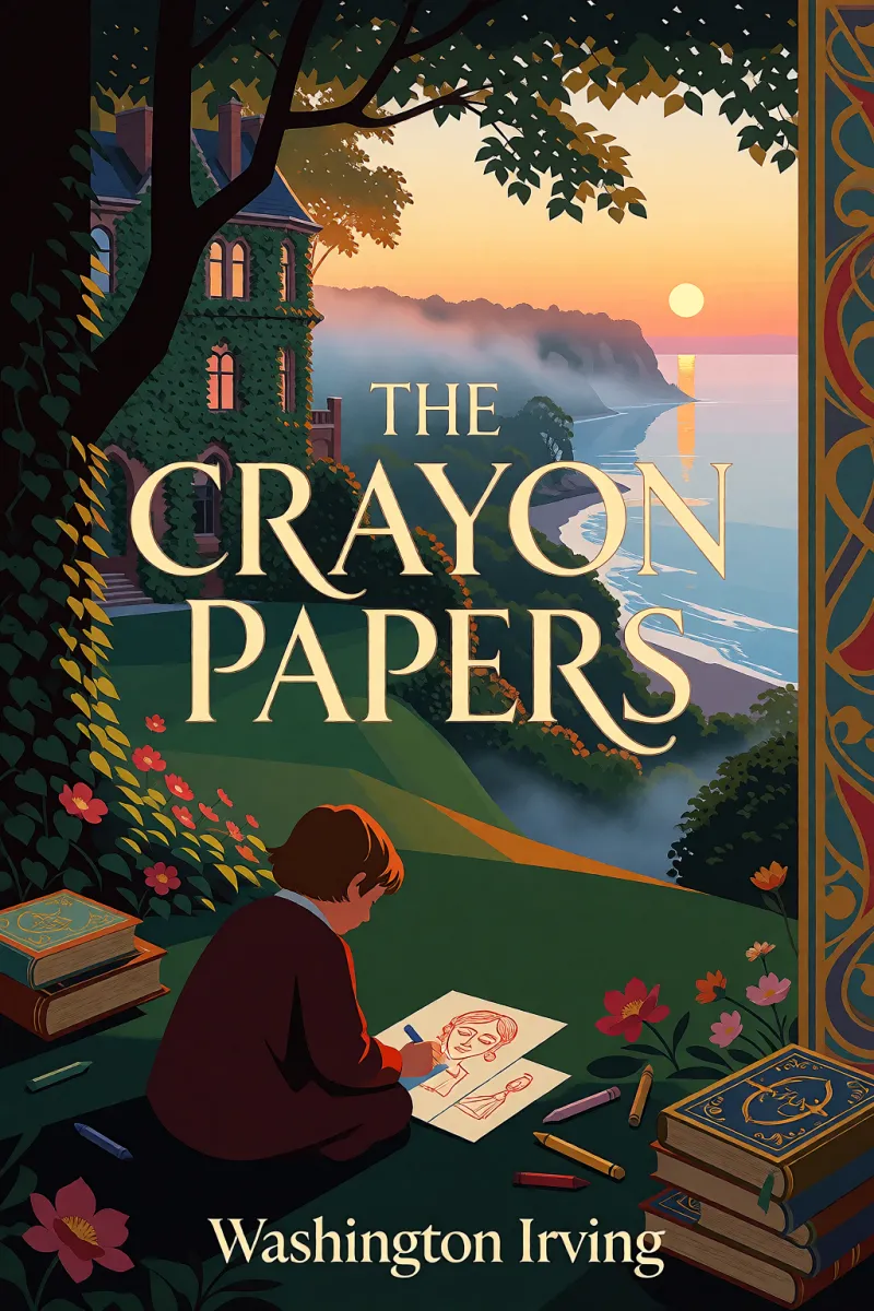 Cover of The Crayon Papers by Washington Irving