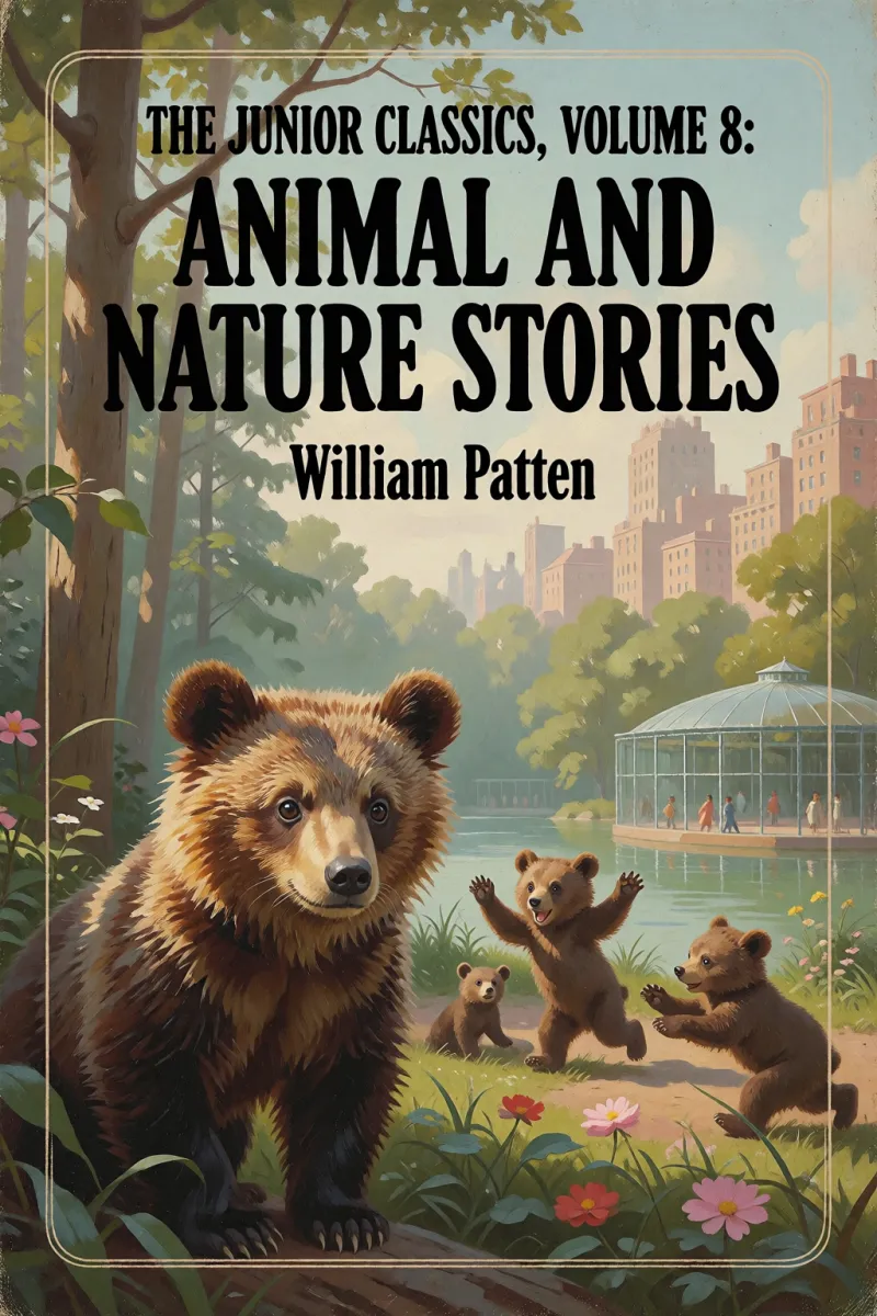 Cover of The Junior Classics, Volume 8: Animal and Nature Stories by William Patten