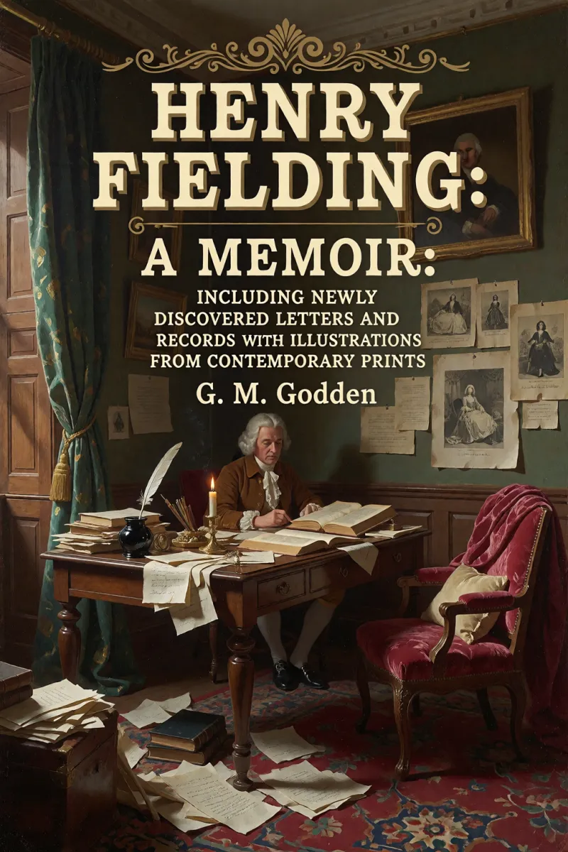 Cover of Henry Fielding: a Memoir: Including Newly Discovered Letters and Records with Illustrations from Contemporary Prints by G. M. Godden