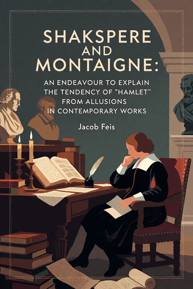 Cover of Shakspere and Montaigne: An Endeavour to Explain the Tendency of 'Hamlet' from Allusions in Contemporary Works by Jacob Feis