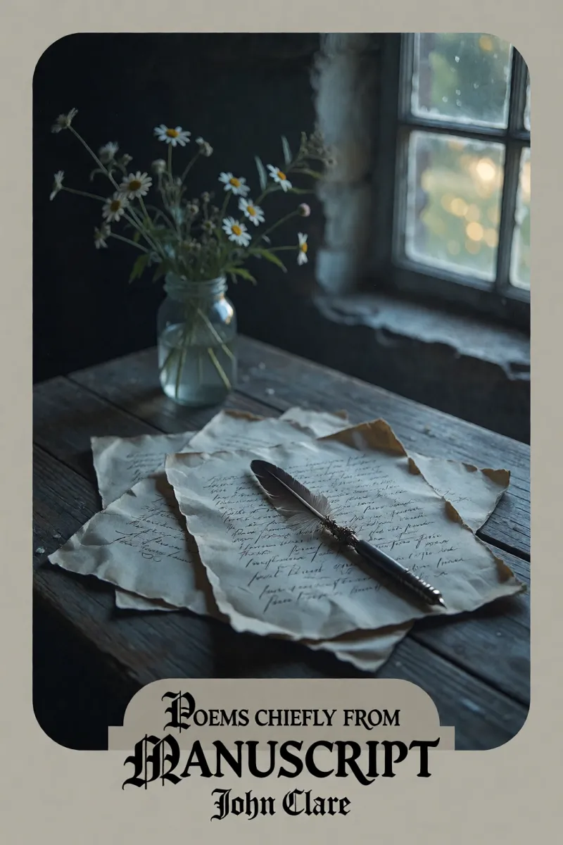 Cover of Poems Chiefly from Manuscript by John Clare