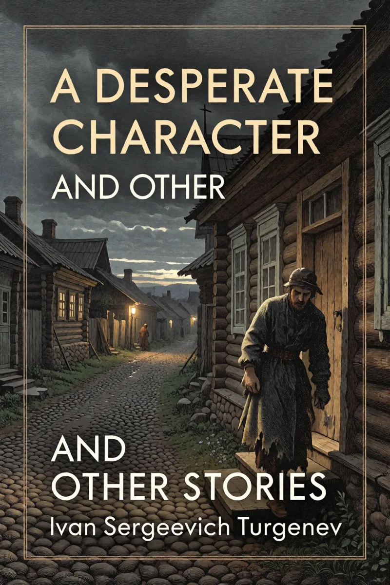 Cover of A Desperate Character and Other Stories by Ivan Sergeevich Turgenev
