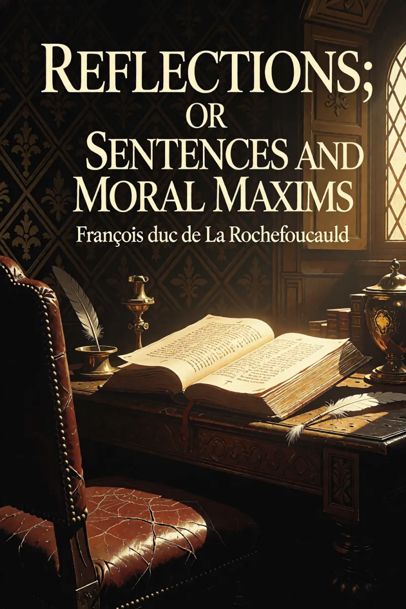 Cover of Reflections; or Sentences and Moral Maxims by François duc de La Rochefoucauld