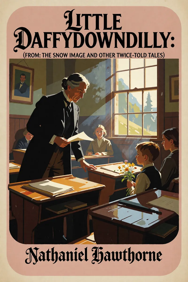Cover of Little Daffydowndilly: (From: "The Snow Image and Other Twice-Told Tales") by Nathaniel Hawthorne