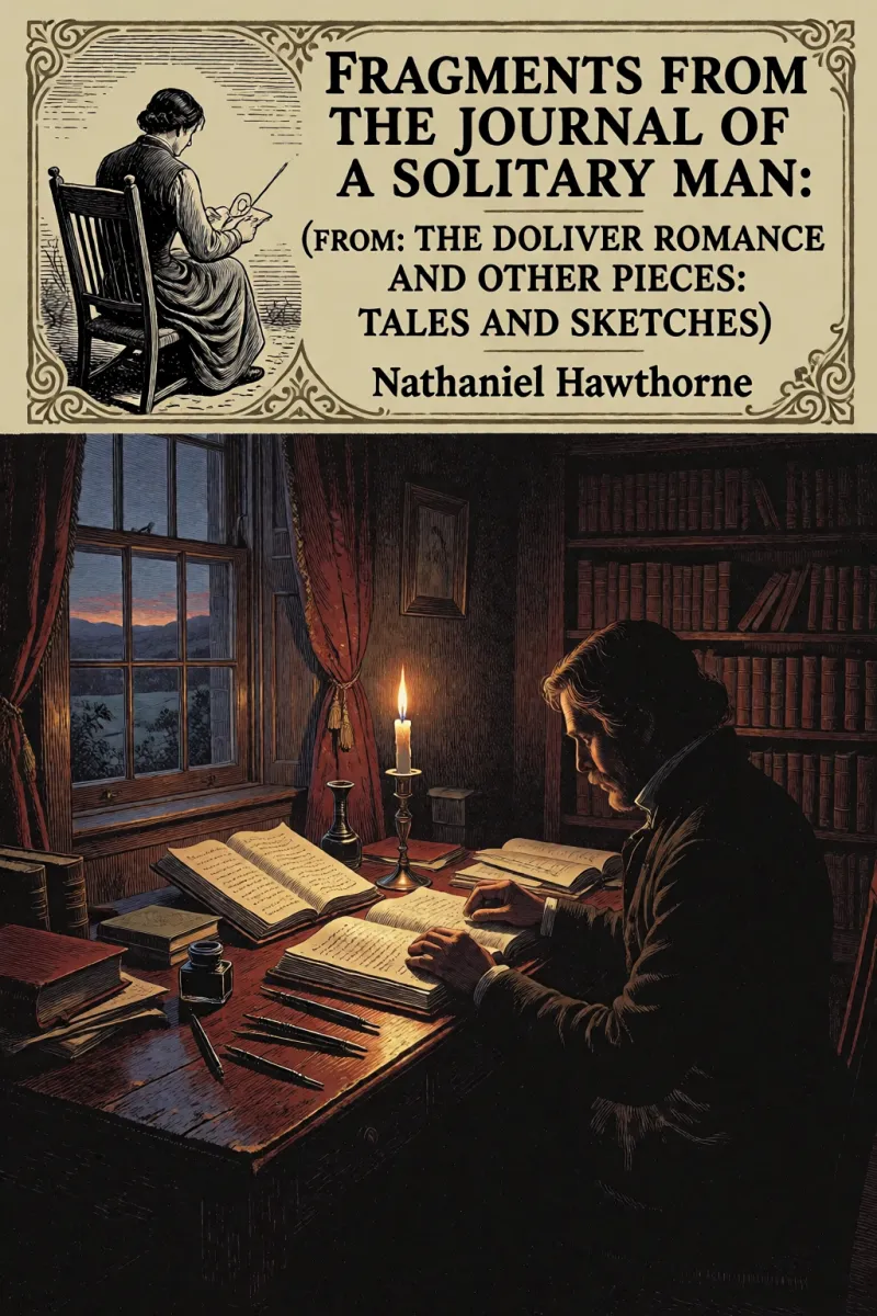 Cover of Fragments from the Journal of a Solitary Man: (From: "The Doliver Romance and Other Pieces: Tales and Sketches") by Nathaniel Hawthorne