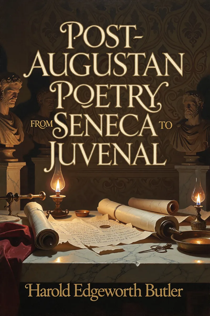Cover of Post-Augustan Poetry From Seneca to Juvenal by Harold Edgeworth Butler