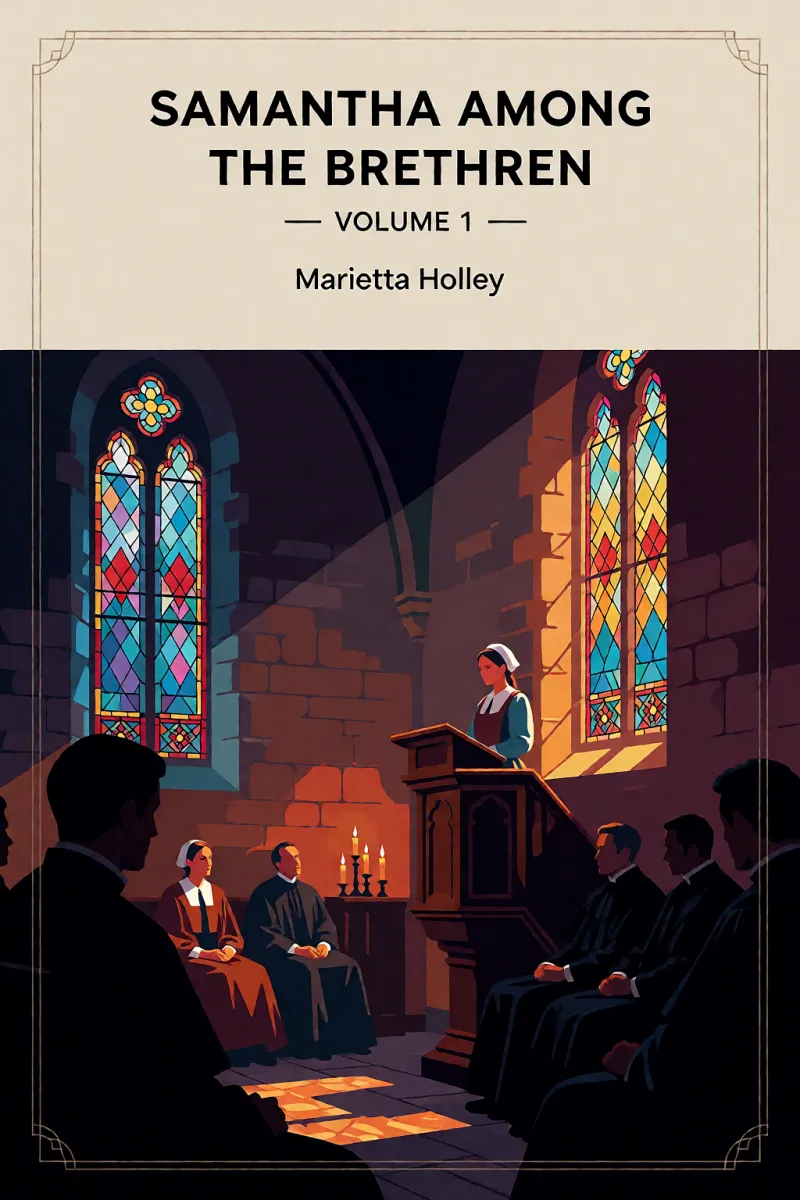 Cover of Samantha among the Brethren — Volume 1 by Marietta Holley