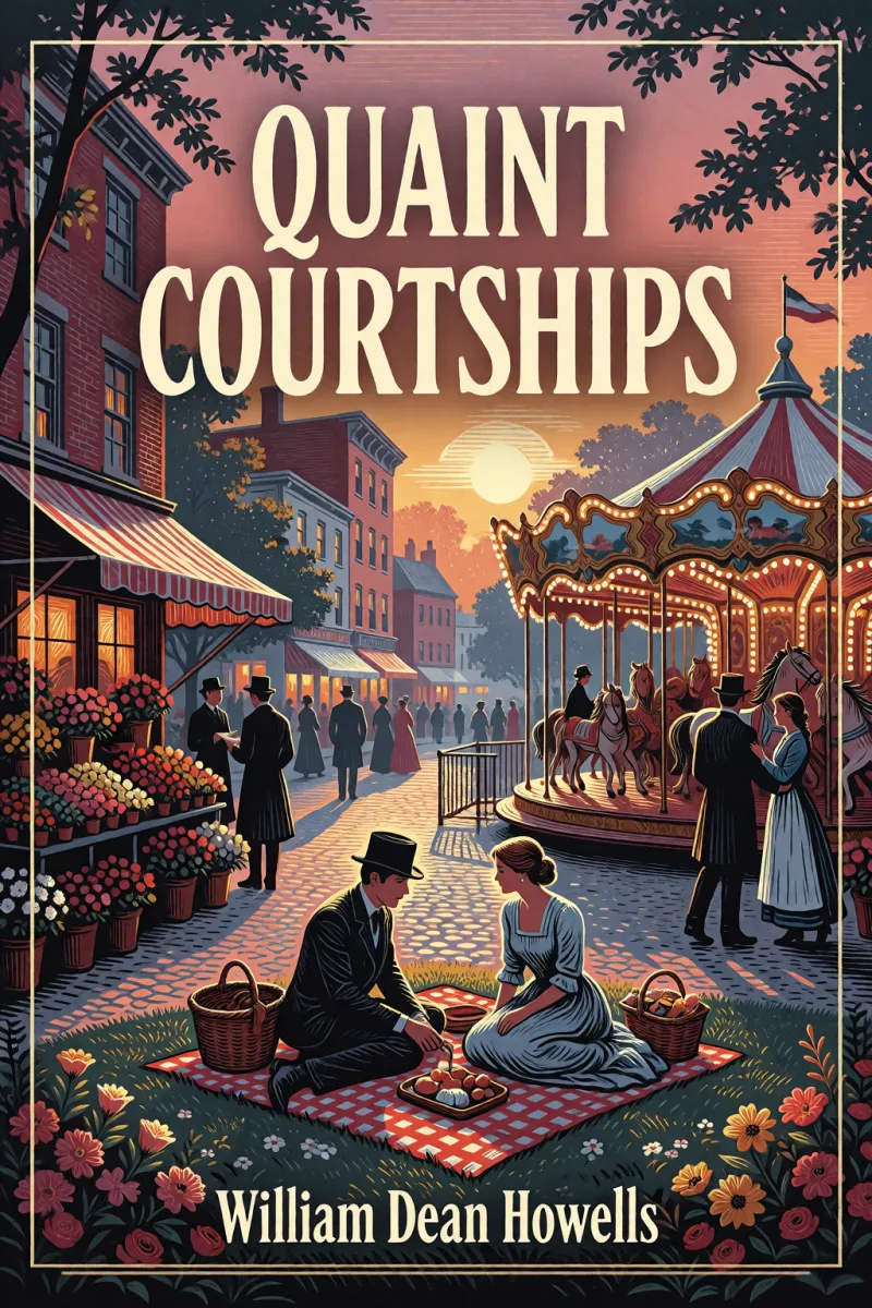 Cover of Quaint Courtships by William Dean Howells