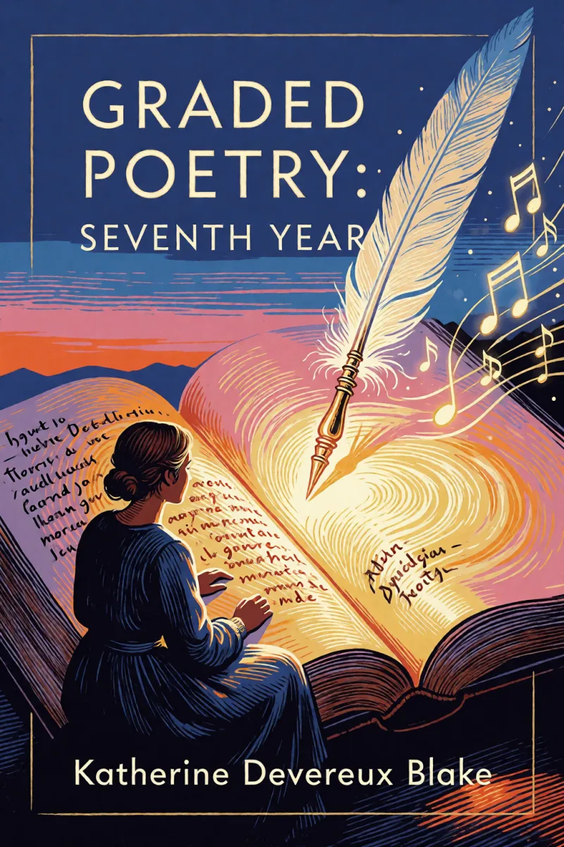 Cover of Graded Poetry: Seventh Year by Katherine Devereux Blake