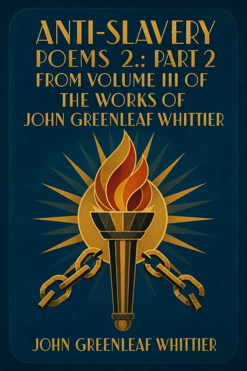 Cover of Anti-Slavery Poems 2.: Part 2 From Volume III of The Works of John Greenleaf Whittier by John Greenleaf Whittier