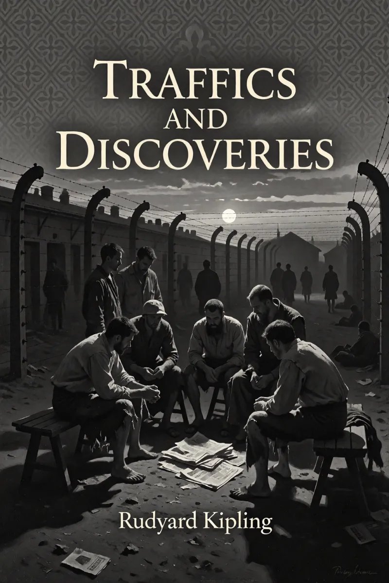 Cover of Traffics and Discoveries by Rudyard Kipling