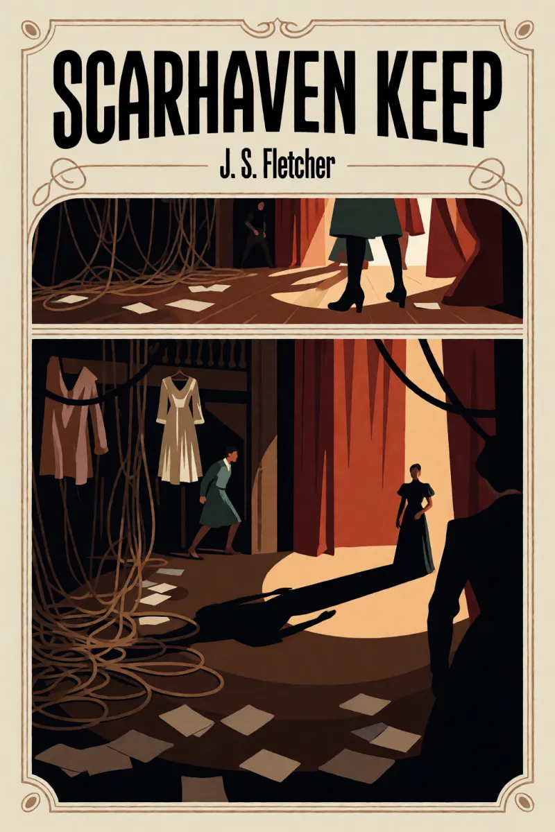 Cover of Scarhaven Keep by J. S. Fletcher
