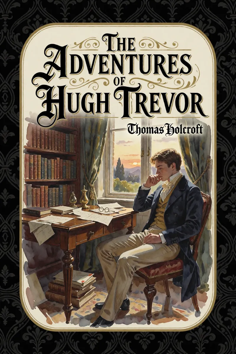 Cover of The Adventures of Hugh Trevor by Thomas Holcroft