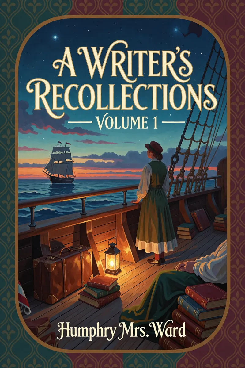 Cover of A Writer's Recollections — Volume 1 by Humphry Mrs. Ward