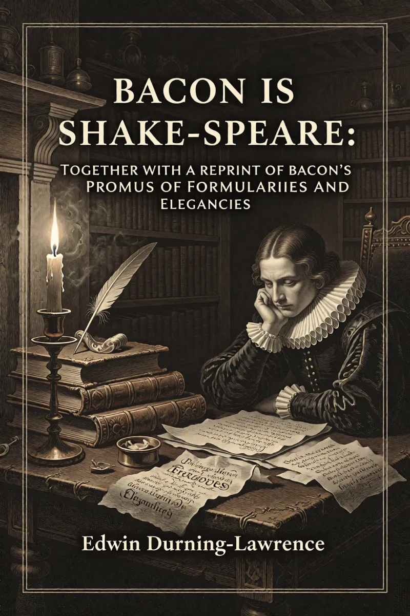 Cover of Bacon is Shake-Speare: Together with a Reprint of Bacon's Promus of Formularies and Elegancies by Edwin Durning-Lawrence
