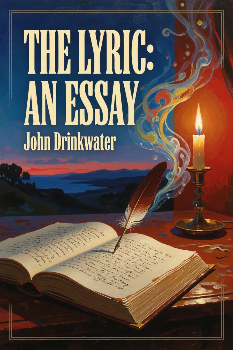 Cover of The Lyric: An Essay by John Drinkwater