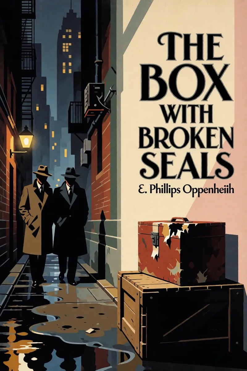 Cover of The Box with Broken Seals by E. Phillips Oppenheim