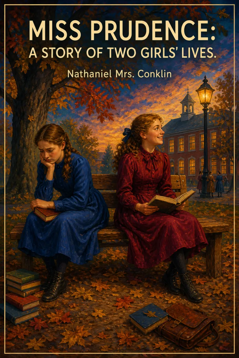 Cover of Miss Prudence: A Story of Two Girls' Lives. by Nathaniel Mrs. Conklin