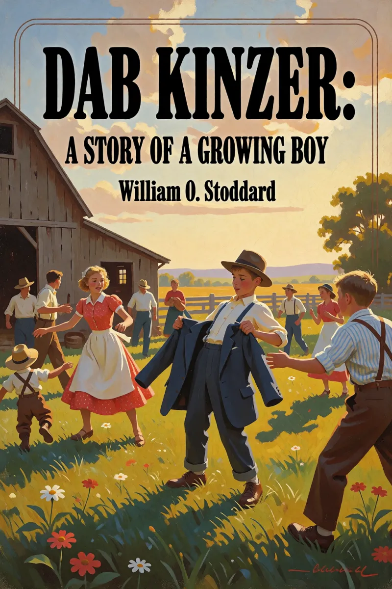 Cover of Dab Kinzer: A Story of a Growing Boy by William O. Stoddard