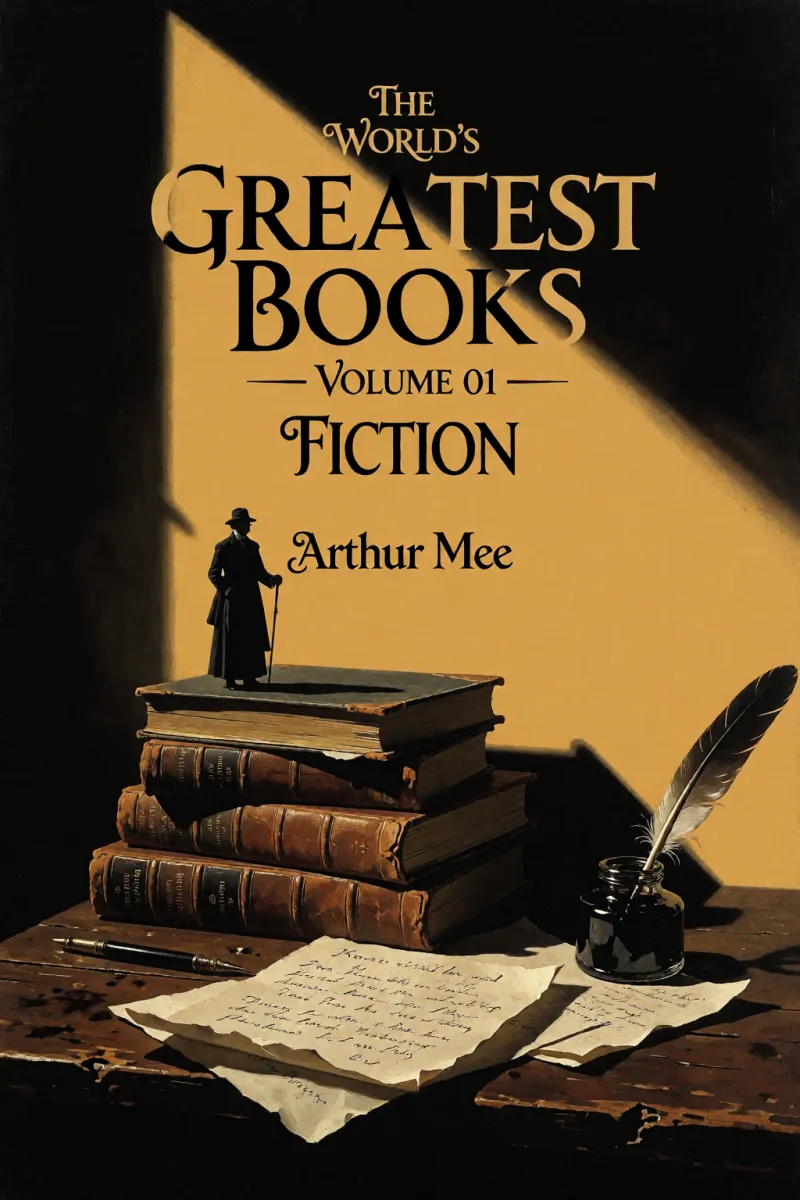 Cover of The World's Greatest Books — Volume 01 — Fiction by Arthur Mee