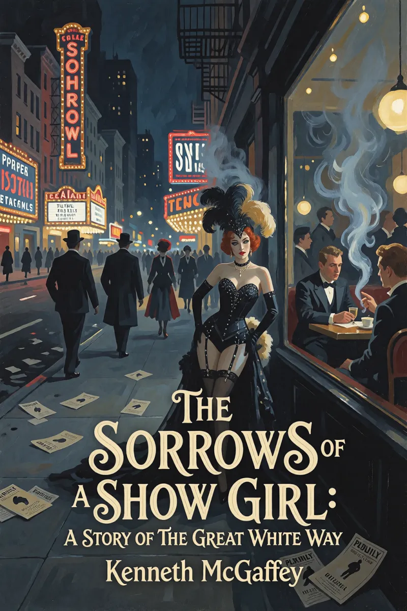 Cover of The Sorrows of a Show Girl: A Story of the Great "White Way" by Kenneth McGaffey