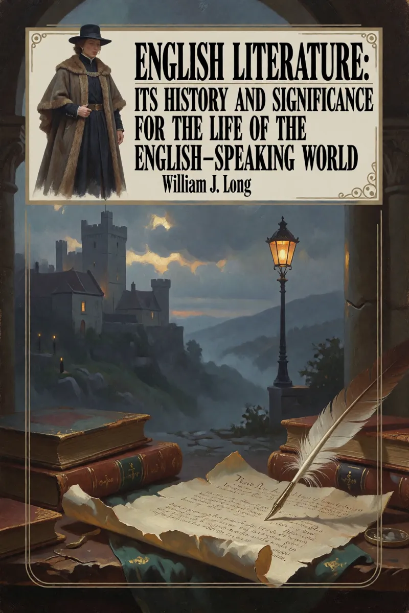 Cover of English Literature: Its History and Its Significance for the Life of the English-Speaking World by William J. Long