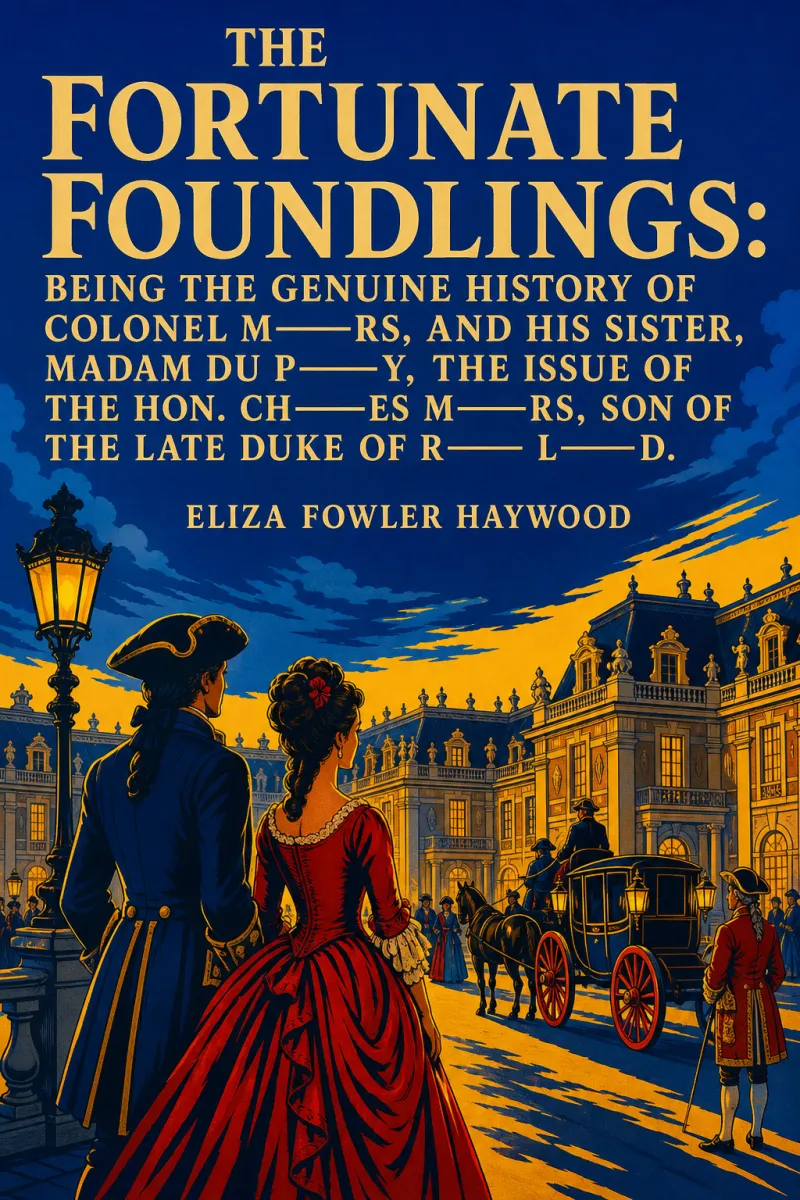 Cover of The Fortunate Foundlings: Being the Genuine History of Colonel M——Rs, and His Sister, Madam Du P——Y, the Issue of the Hon. Ch——Es M——Rs, Son of the Late Duke of R—— L——D. Containing Many Wonderful Accidents That Befel Them in Their Travels, and Interspersed with the Characters and Adventures of Several Persons of Condition, In the Most Polite Courts of Europe. the Whole Calculated for the Entertainment and Improvement of the Youth of Both Sexes. by Eliza Fowler Haywood