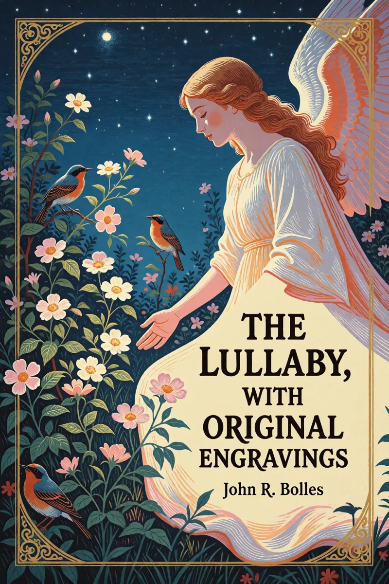 Cover of The Lullaby, with Original Engravings by John R. Bolles