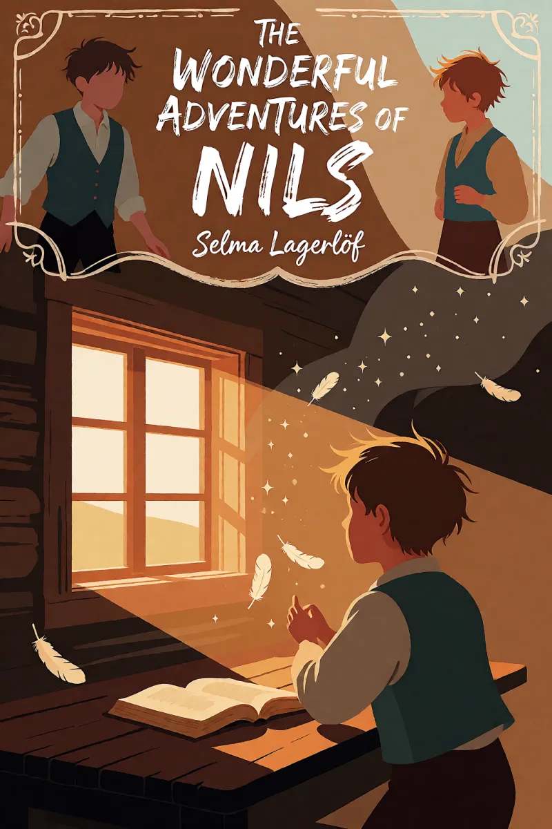 Cover of The Wonderful Adventures of Nils by Selma Lagerlöf