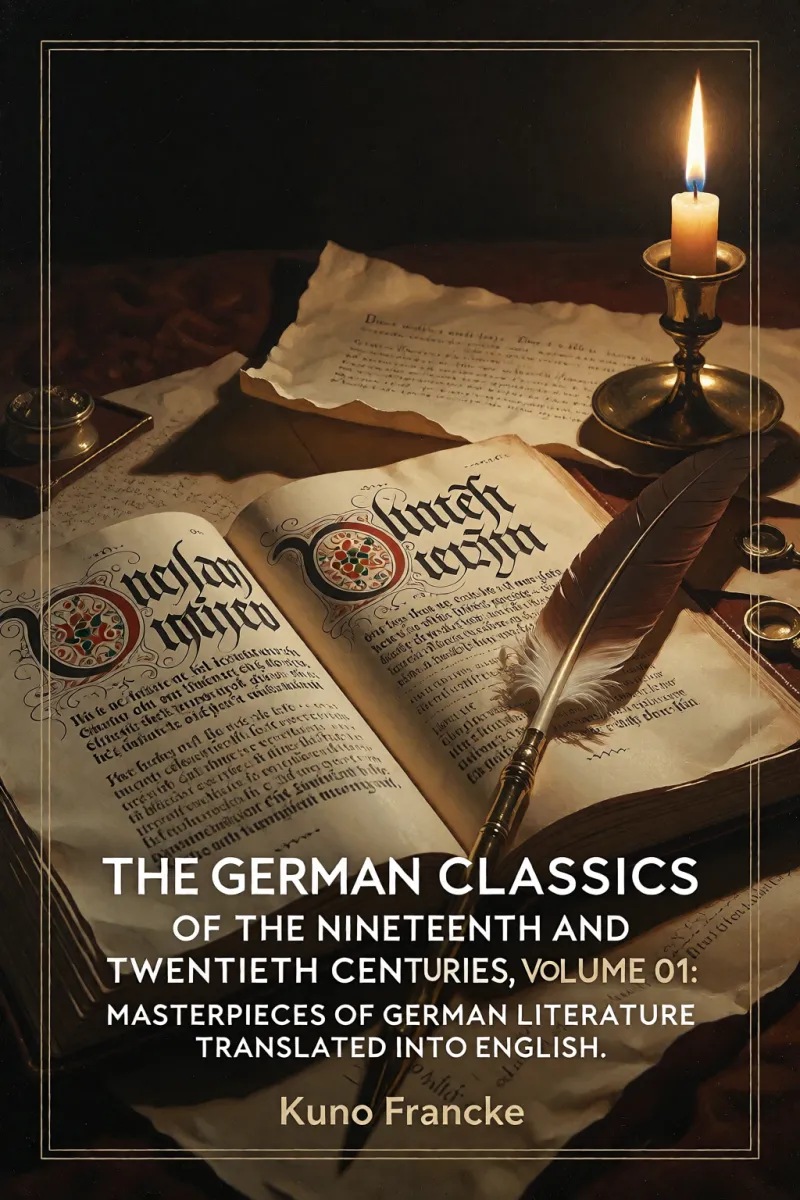 Cover of The German Classics of the Nineteenth and Twentieth Centuries, Volume 01: Masterpieces of German Literature Translated into English. by Kuno Francke