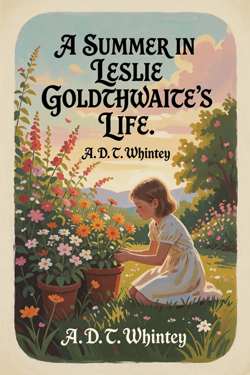 Cover of A Summer in Leslie Goldthwaite's Life. by A. D. T. Whitney
