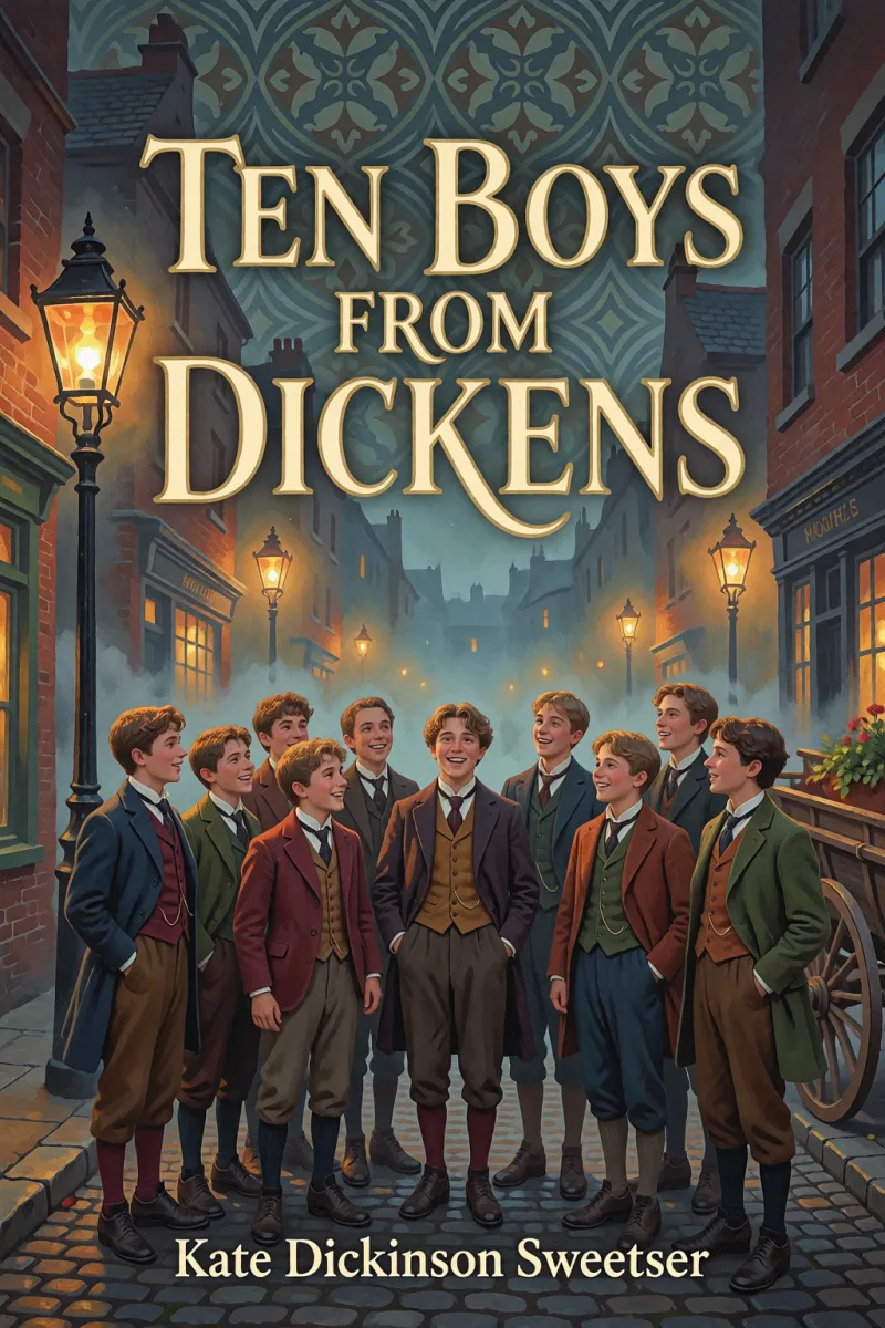 Cover of Ten Boys from Dickens by Kate Dickinson Sweetser