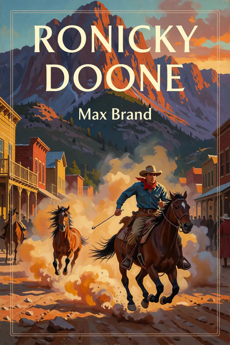 Cover of Ronicky Doone by Max Brand
