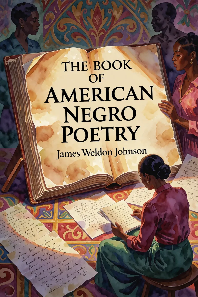 Cover of The Book of American Negro Poetry by James Weldon Johnson