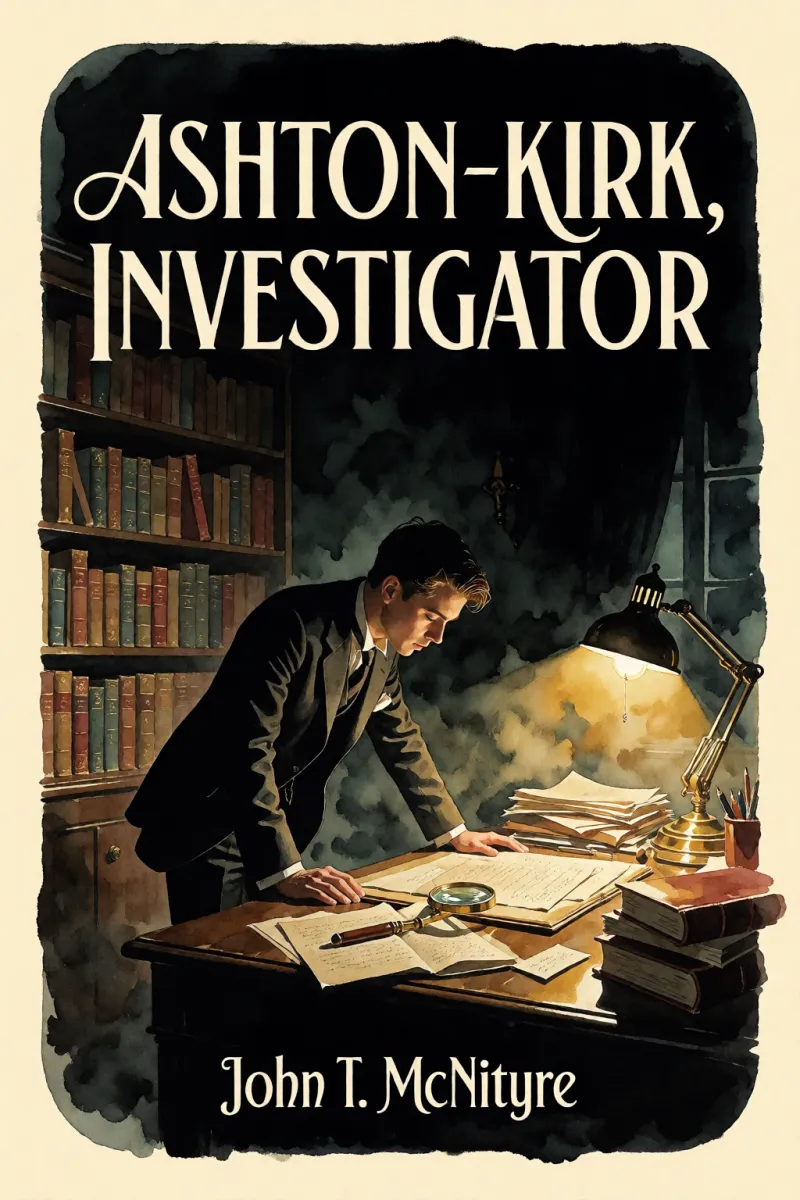 Cover of Ashton-Kirk, Investigator by John T. McIntyre