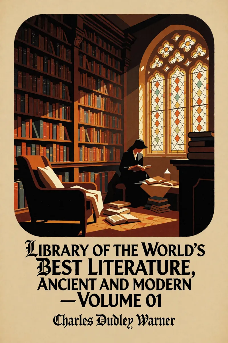 Cover of Library of the World's Best Literature, Ancient and Modern — Volume 01 by Charles Dudley Warner