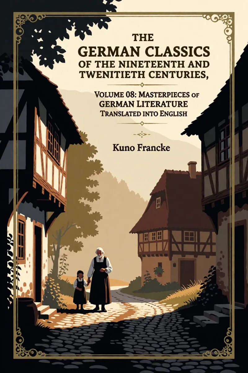 Cover of The German Classics of the Nineteenth and Twentieth Centuries, Volume 08: Masterpieces of German Literature Translated into English by Kuno Francke