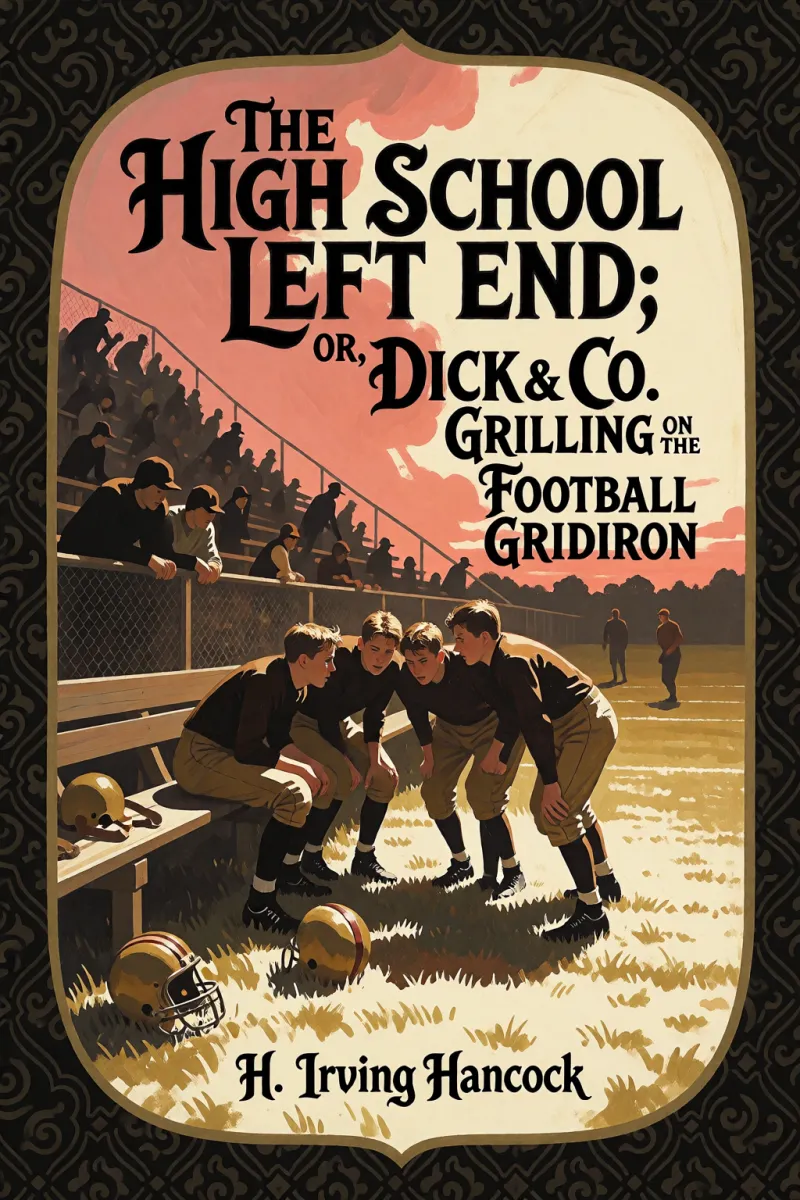 Cover of The High School Left End; or, Dick & Co. Grilling on the Football Gridiron by H. Irving Hancock