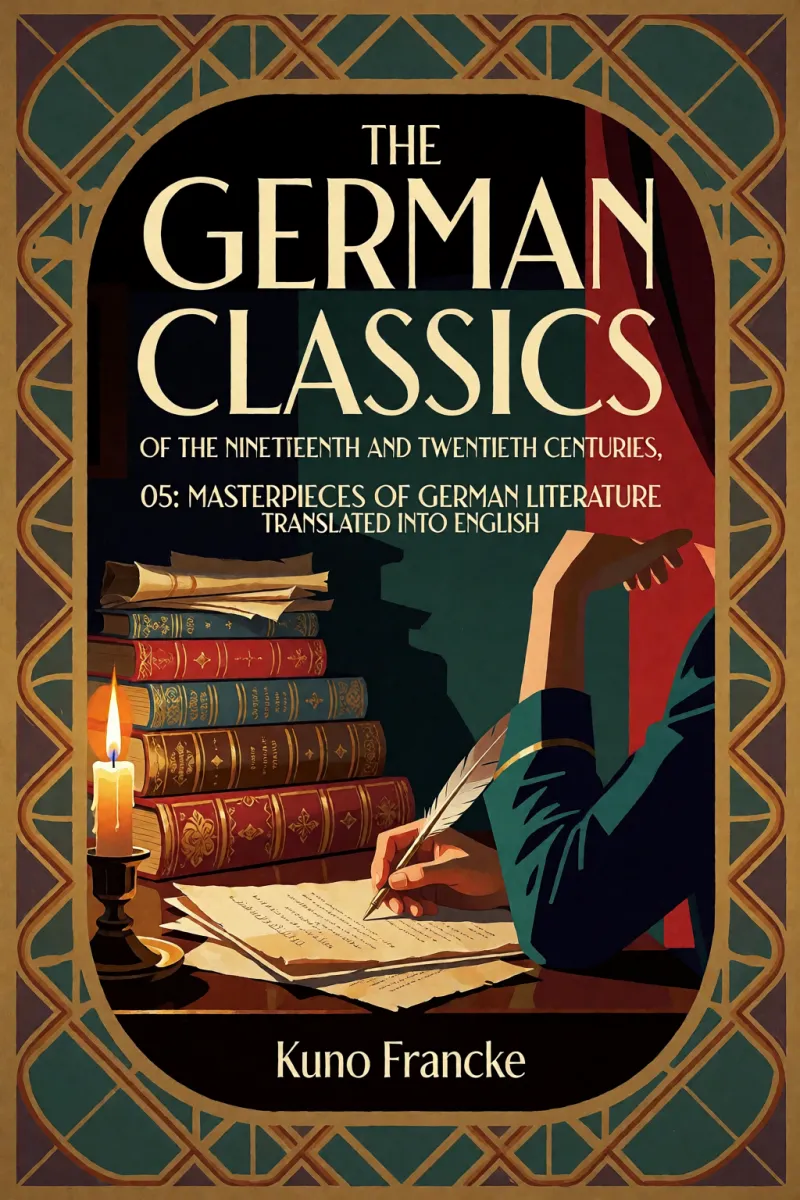 Cover of The German Classics of the Nineteenth and Twentieth Centuries, Volume 05: Masterpieces of German Literature Translated into English by Kuno Francke