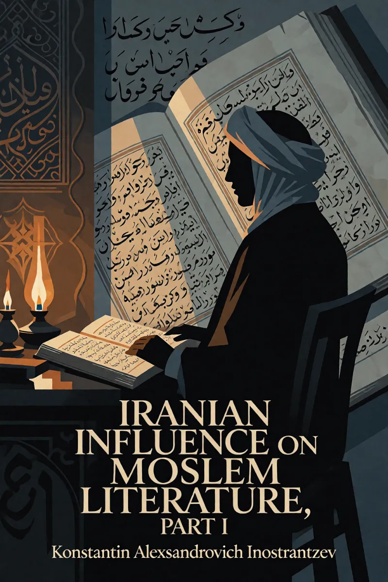 Cover of Iranian Influence on Moslem Literature, Part I by Konstantin Aleksandrovich Inostrantzev