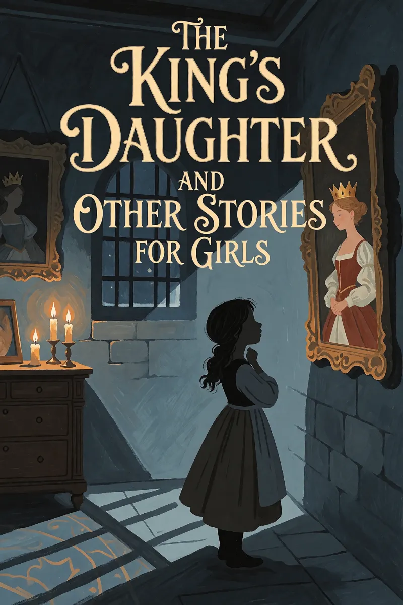 Cover of The King's Daughter and Other Stories for Girls by Various