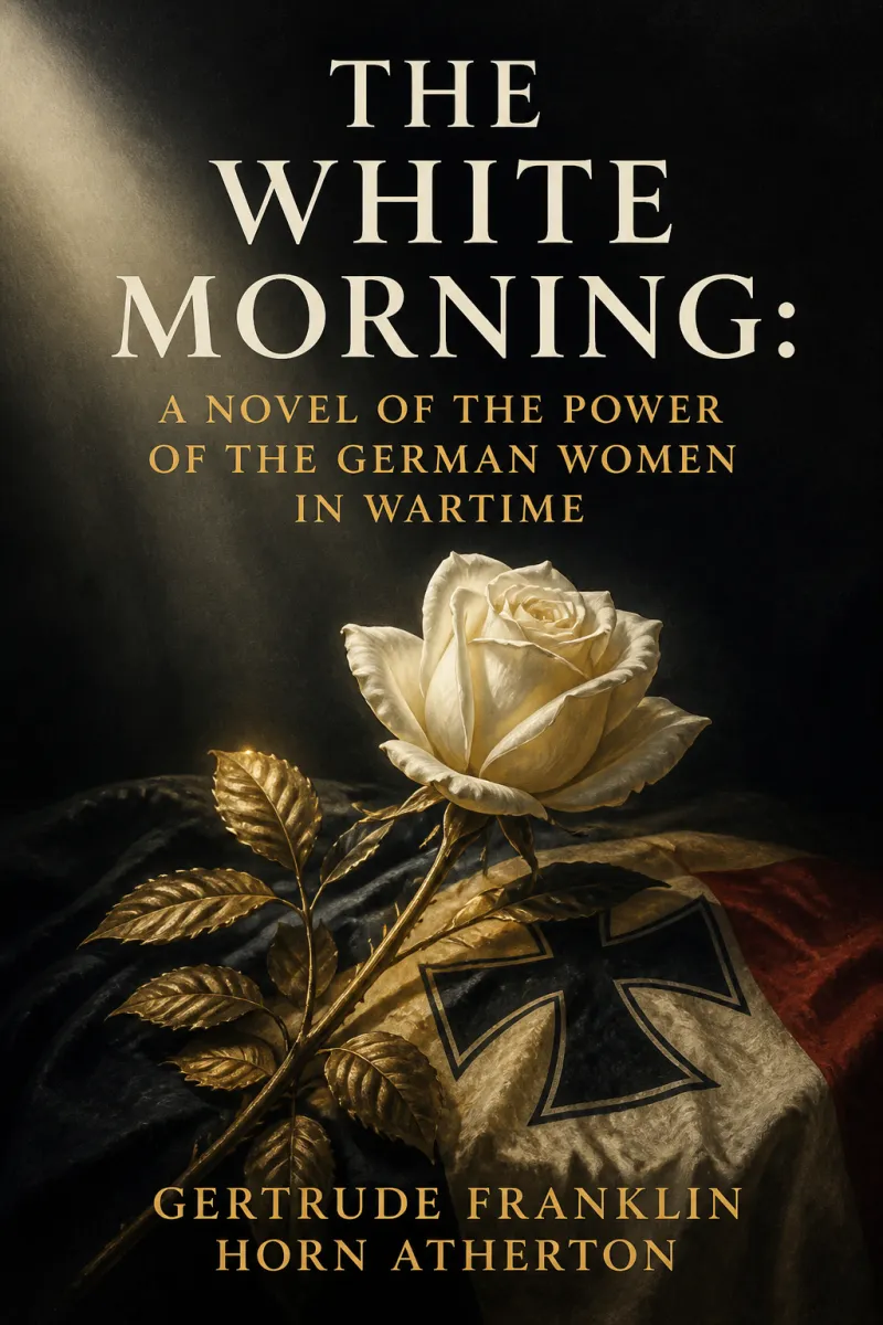 Cover of The White Morning: A Novel of the Power of the German Women in Wartime by Gertrude Franklin Horn Atherton