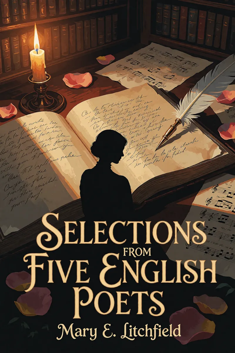 Cover of Selections from Five English Poets by Mary E. Litchfield