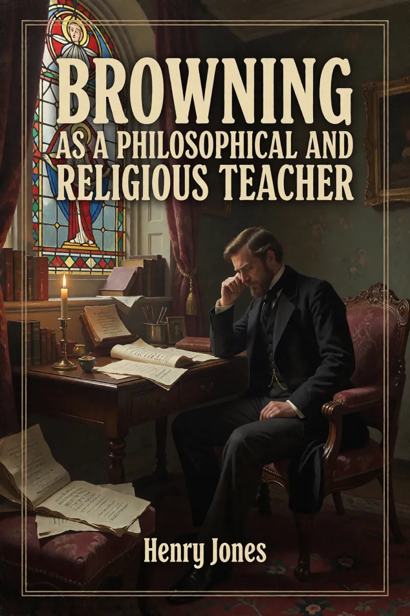 Cover of Browning as a Philosophical and Religious Teacher by Henry Jones