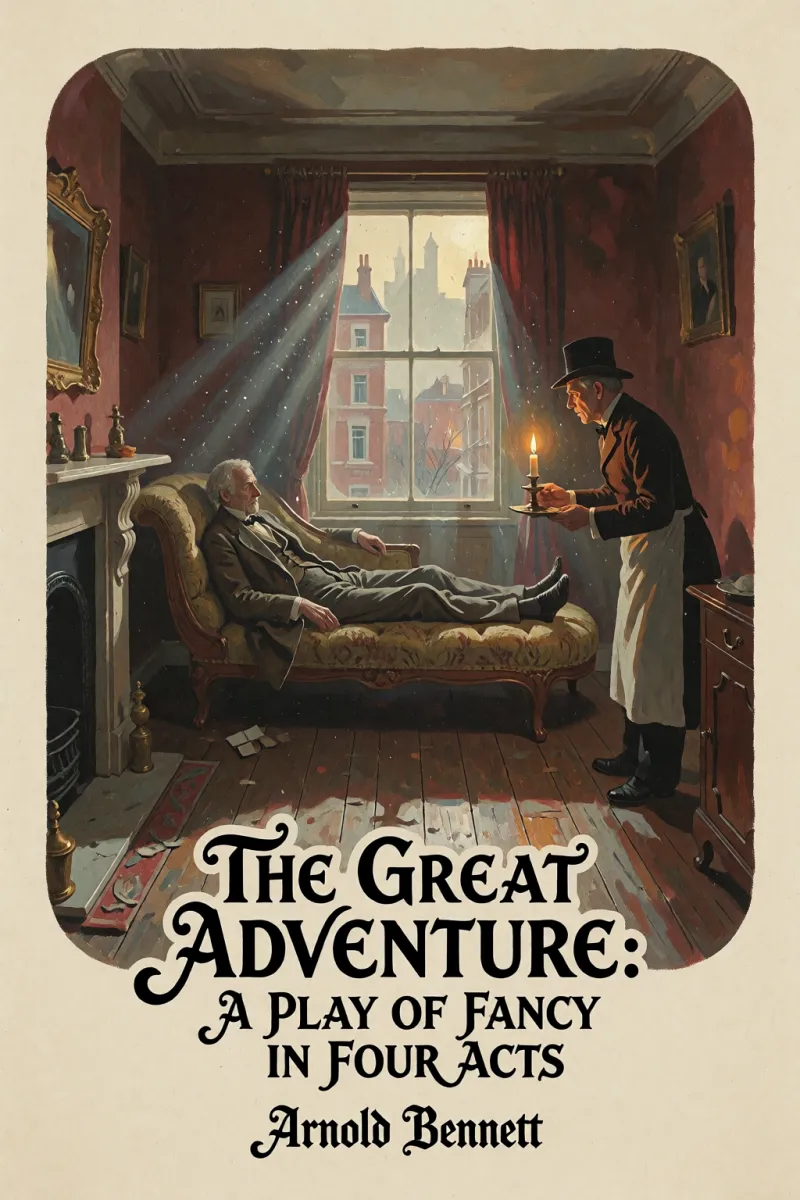 Cover of The Great Adventure: A Play of Fancy in Four Acts by Arnold Bennett