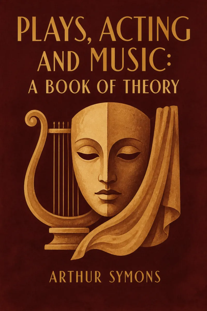 Cover of Plays, Acting and Music: A Book Of Theory by Arthur Symons