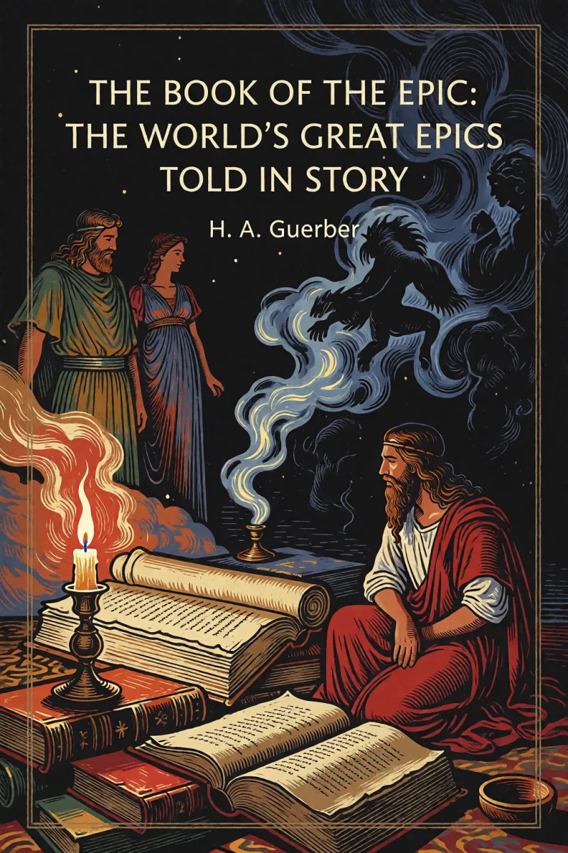 Cover of The Book of the Epic: The World's Great Epics Told in Story by H. A. Guerber