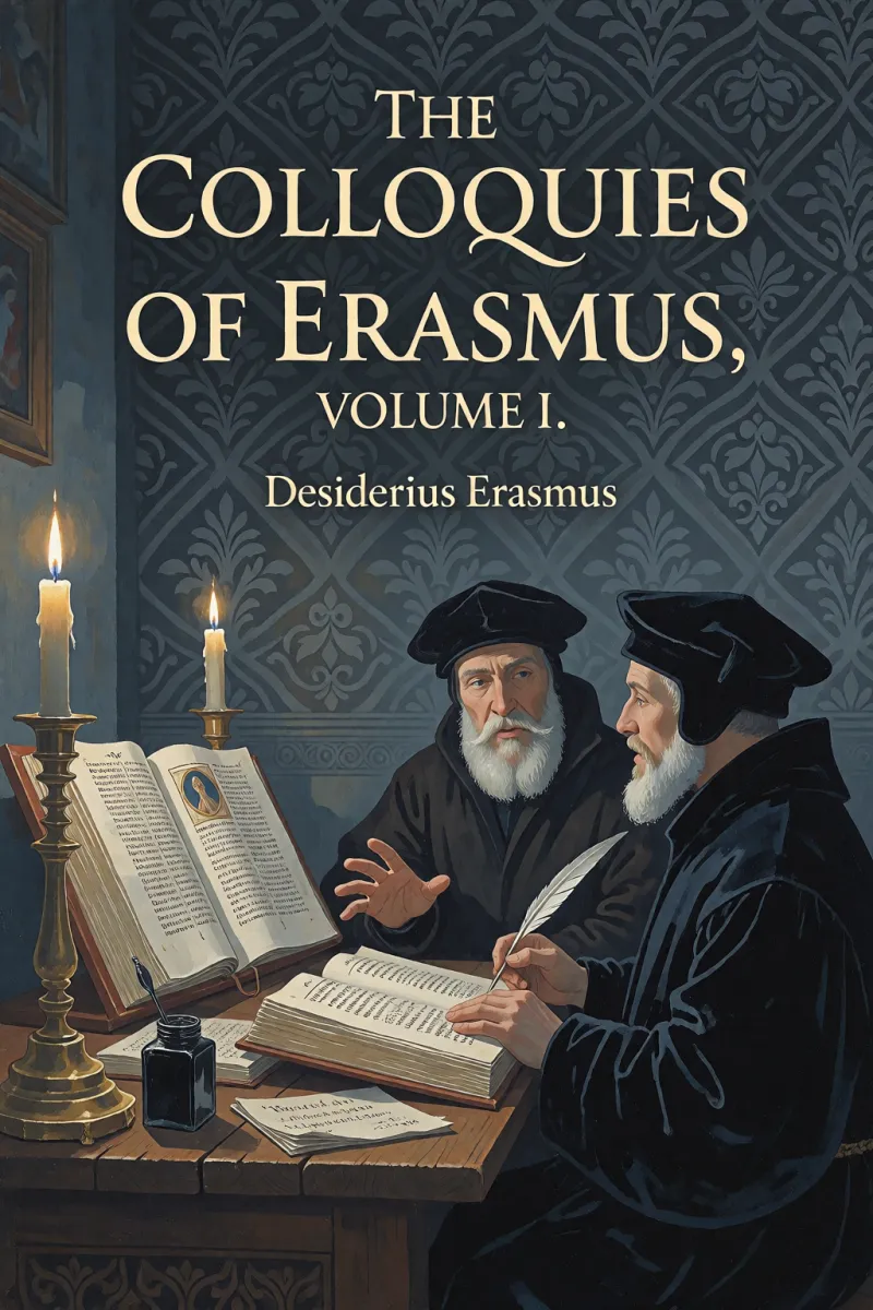 Cover of The Colloquies of Erasmus, Volume I. by Desiderius Erasmus