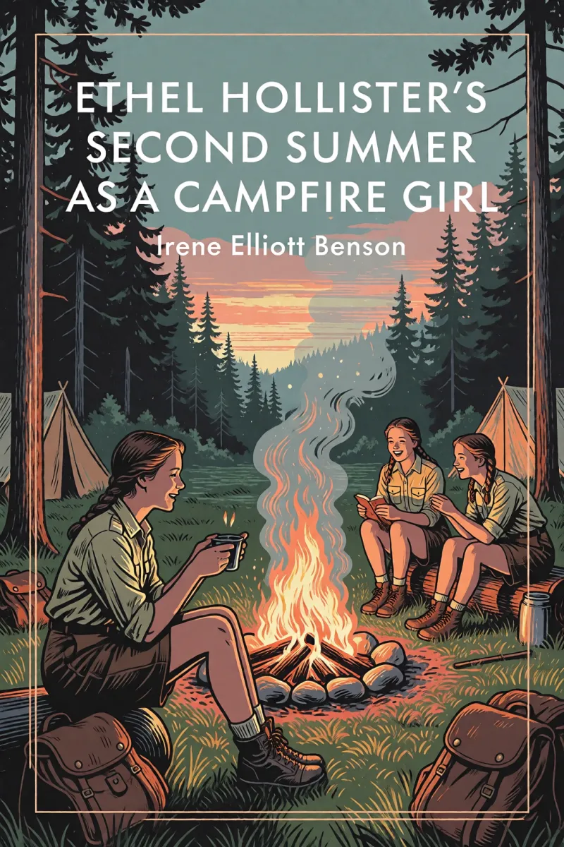 Cover of Ethel Hollister's Second Summer as a Campfire Girl by Irene Elliott Benson